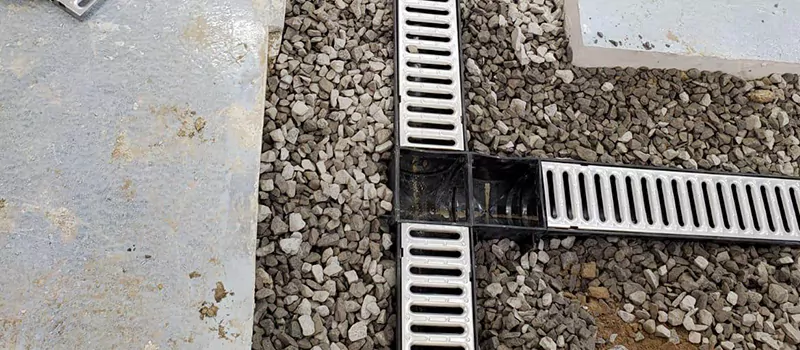Maintenance of Trench Drain Systems in Bronte, Oakville