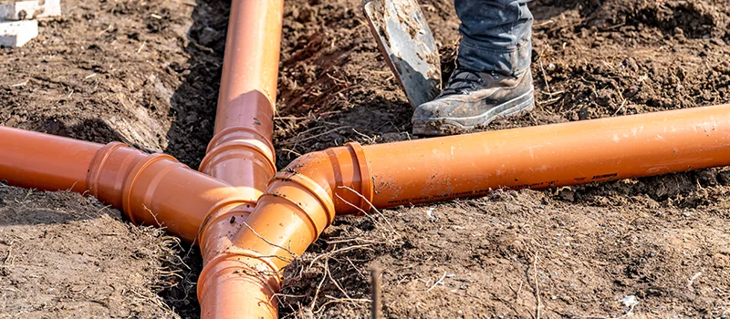 Trenchless Roof Drain Replacement in Bronte, Oakville